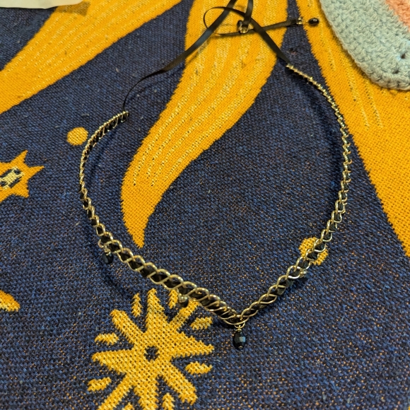 Fairy Circlet Crown Headband Black Gold Medieval Headpiece Renaissance Festival - Picture 6 of 10